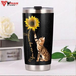 Cat Stainless Steel Tumbler 1