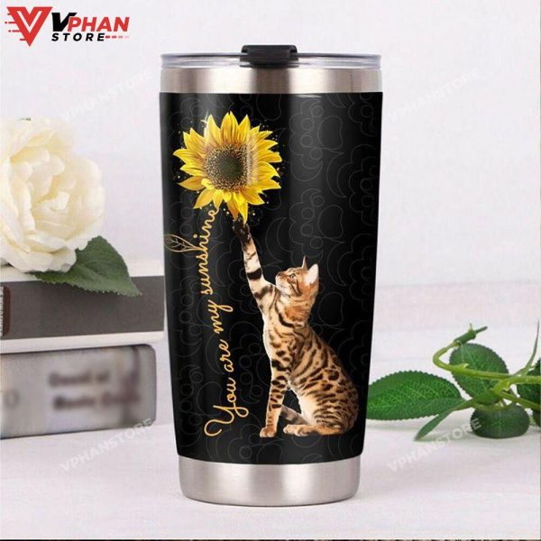 Cat Stainless Steel Tumbler