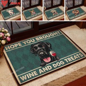 Cats Welcome People Tolerated Coir Pattern Doormat 1