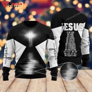 Christian Jesus Ugly Christmas Sweater 1