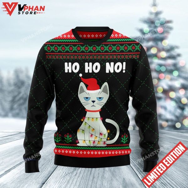 Christmas Is Better With Cat Ugly Sweater