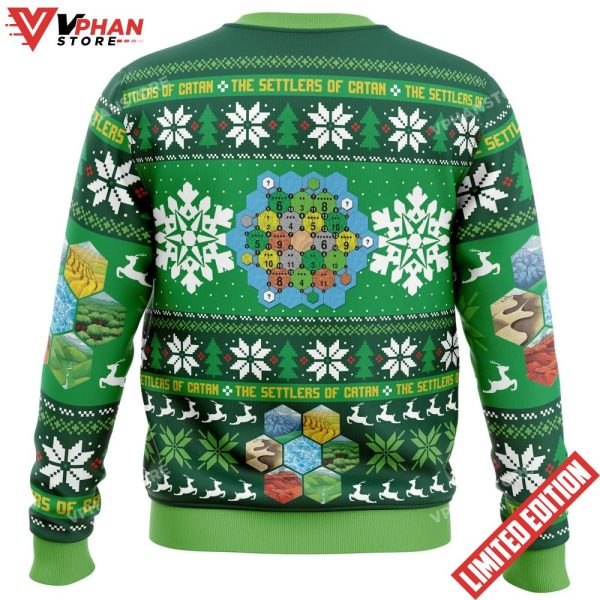 Christmas Settlers Of Catan Board Games Ugly Sweater