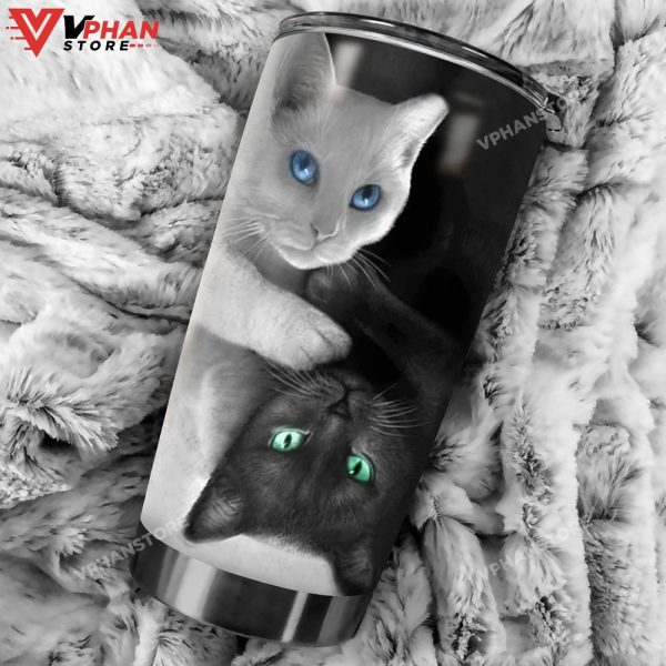 Cute Cat Stainless Steel Tumbler