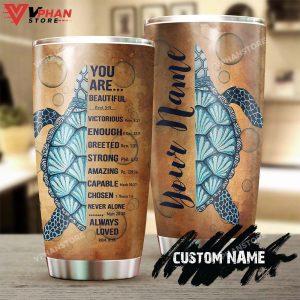 Faith You Are Always Loved Strong Personalized Tumbler 1