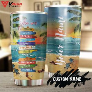 Faith You Are Chosen Protected Personalized Tumbler 1