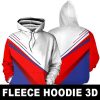 Fleece Hoodie 3D