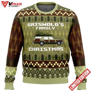 Griswolds Family Christmas Vacation Ugly Christmas Sweater 1