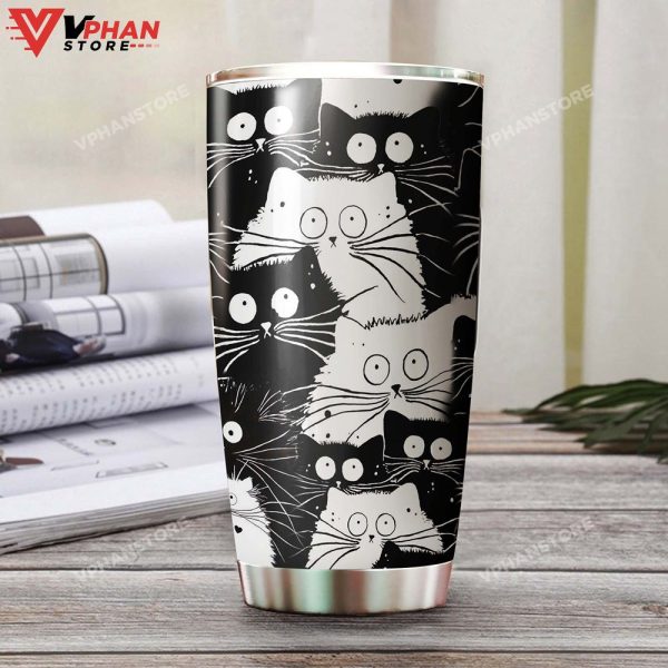 Grumpy Funny Cat Personalized Tumbler