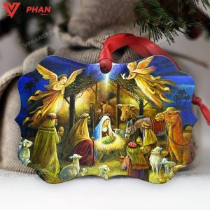 Jesus Nativity Jesus Metal Ornament 1