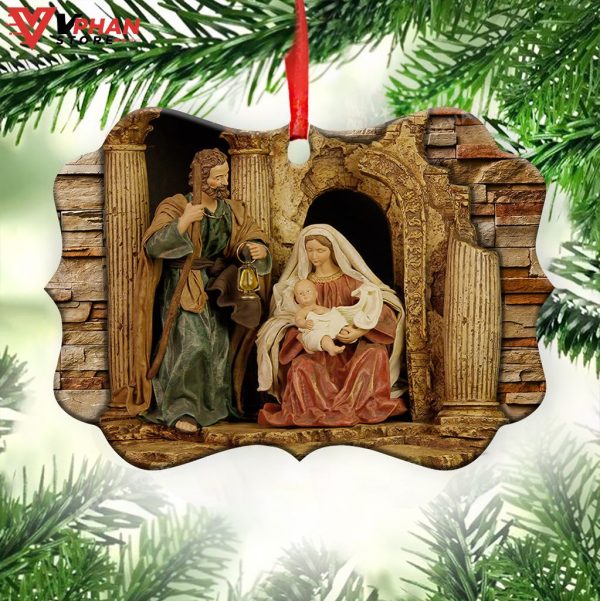 Jesus Nativity Ornament Christmas Ornament