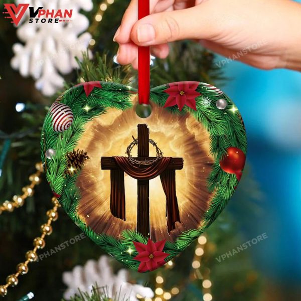 Jesus Says Merry Christmas Ornament Hanging Gift