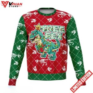 Jurassic Park T rex Dinosaur Christmas Sweater Gift For Xmas 1