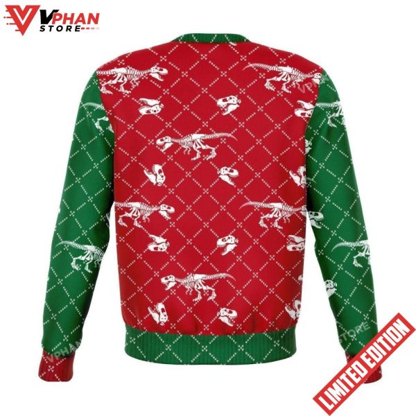 Jurassic Park T-rex Dinosaur Gift For Xmas Christmas Sweater