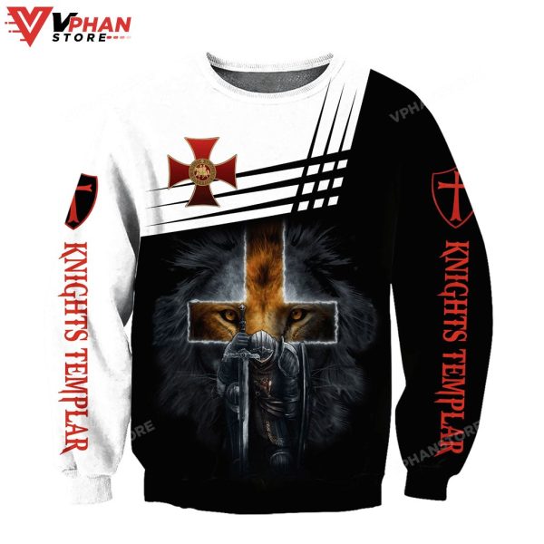 Knight Templar The Devil Saw Me God Jesus Sweatshirt