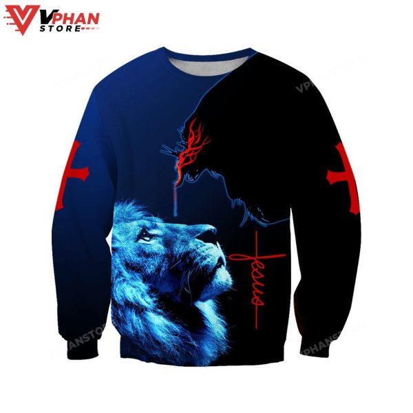 Lion Christian Jesus Christian Sweatshirt