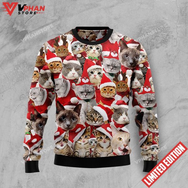 Lovely Cats Ugly Christmas Sweater