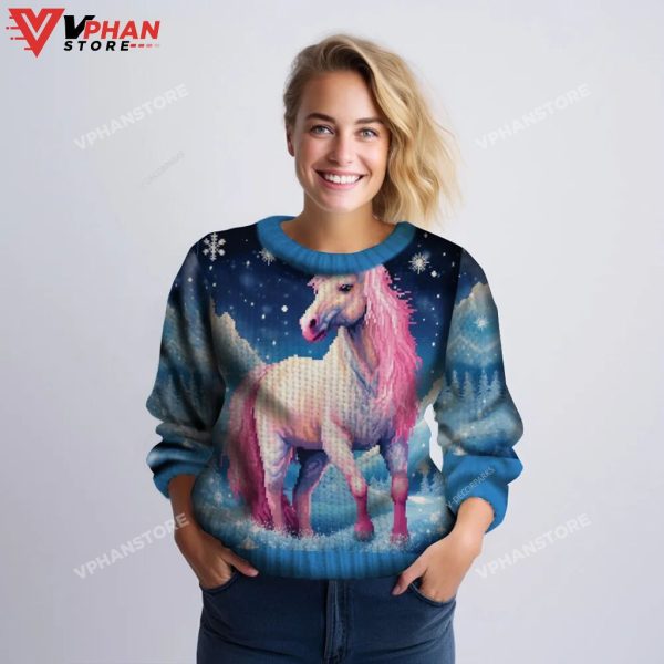 Magical Unicorn Christmas Ugly Sweater