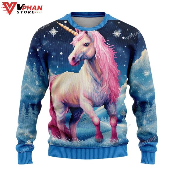 Magical Unicorn Christmas Ugly Sweater