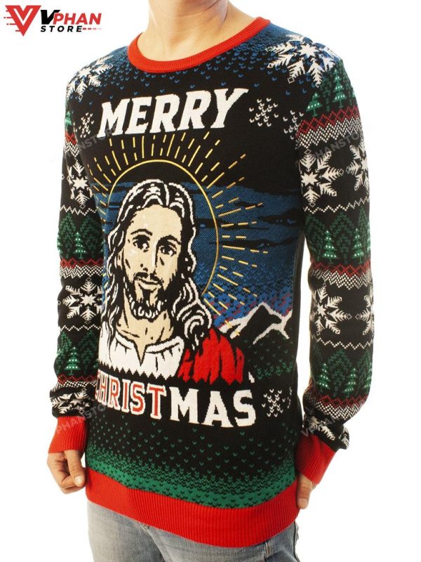 Merry Christmas Jesus Ugly Sweater