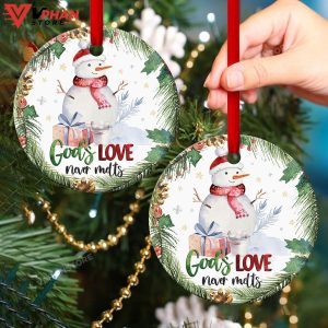 Nothing Can Change Gods Love For You Ornament 1