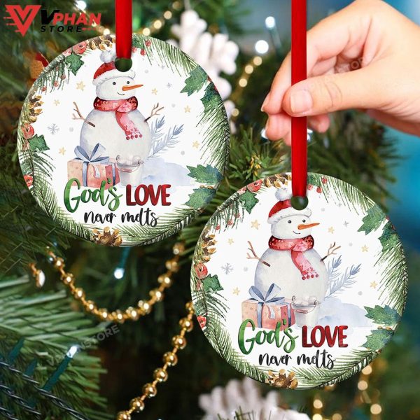 Nothing Can Change Gods Love For You Ornament