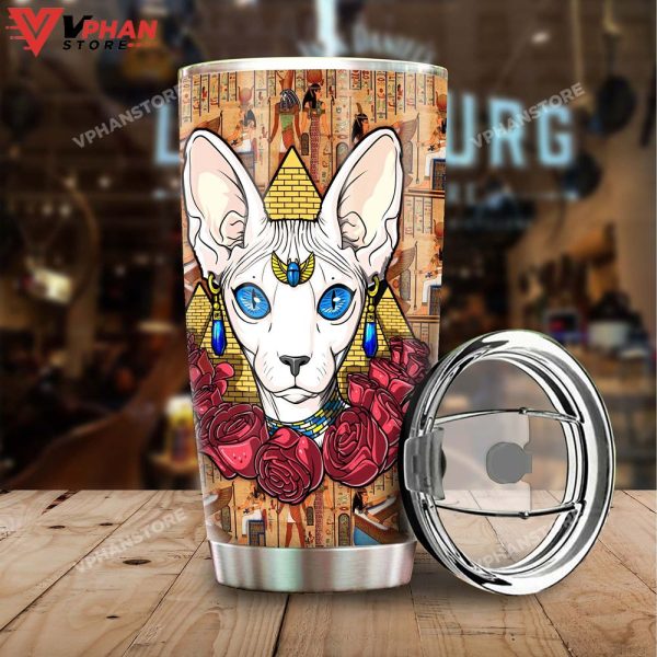 Sphynx Cat Ancient Egypt Tumbler