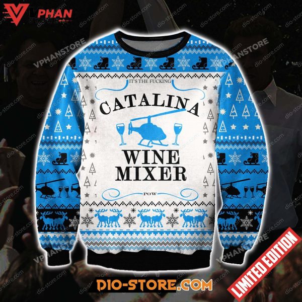 Step Brothers Catalina Wine Mixer Ugly Sweater