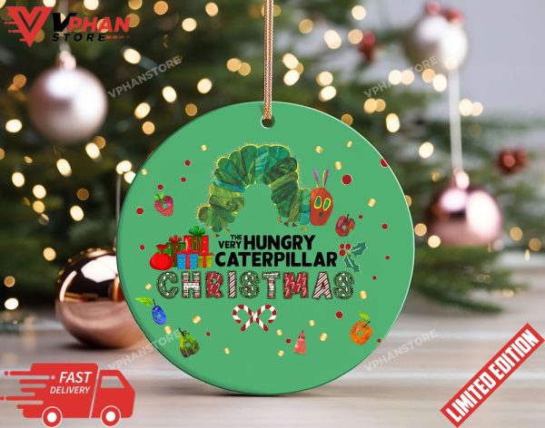 The Very Hungry Caterpillar Ceramic Ornament