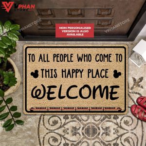 Welcome Cat Lovers Weirdos Doormat 1