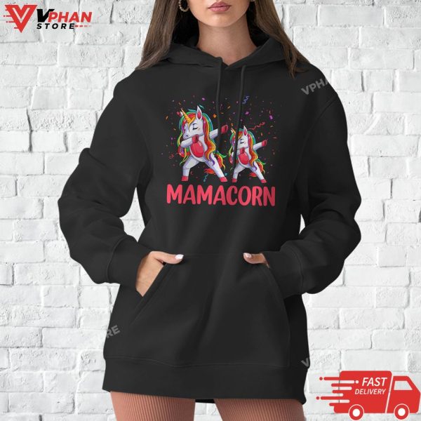 Mamacorn Unicorn Mom Baby Funny Mother’s Day For Women T-Shirt