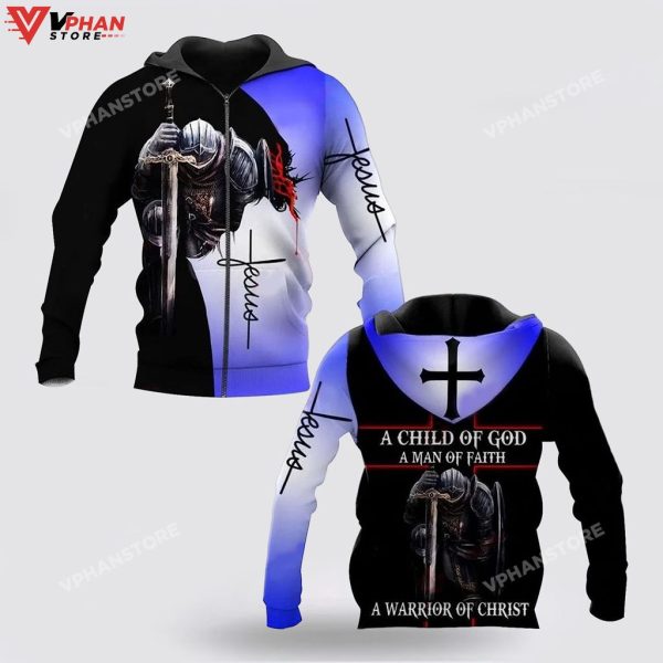 A Child Of God Woman Faith Warrior Religious Gifts Christian Hoodie