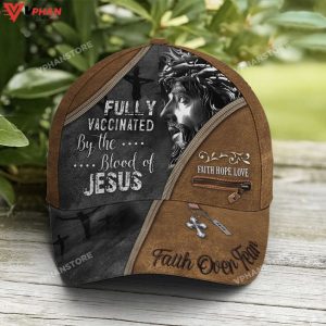 Baseball Cap For Jesus Lovers Classic Leather 1