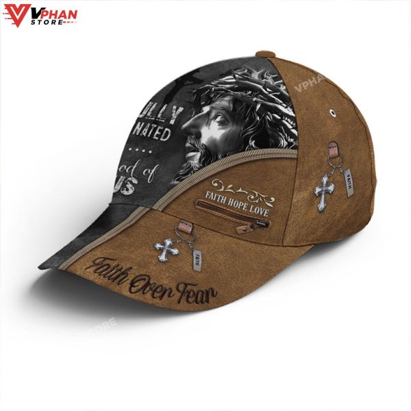 Baseball Cap For Jesus Lovers Classic Leather