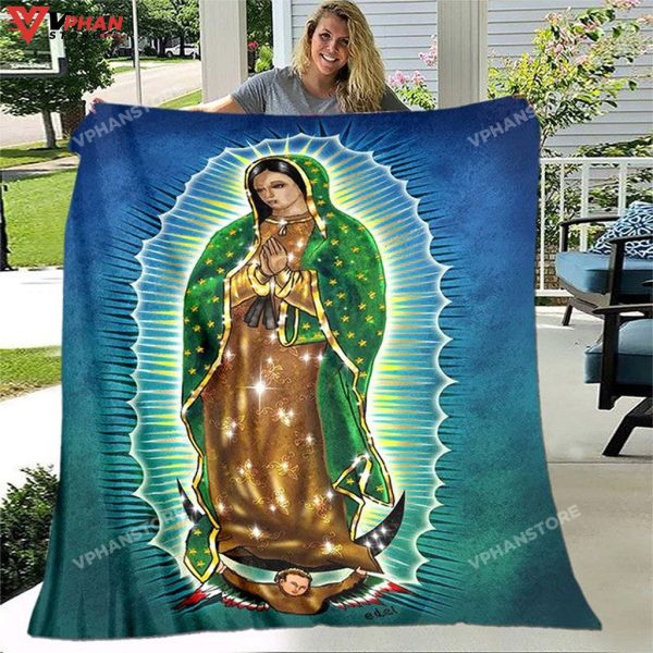 Blanket Of Virgin Mary Christians Gift Ideas Virgin Mary Blanket