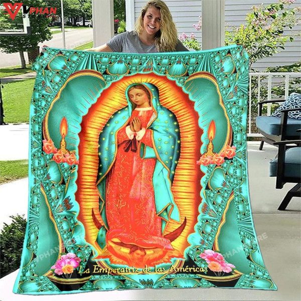 Blanket Of Virgin Mary Religious Gift Ideas Virgin Mary Blanket
