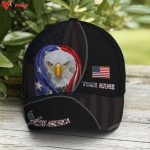 Bless America Eagle With Flag Cap 1