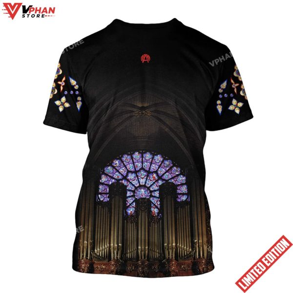 Cathedrals Stained Glass Windows Christian Shirt