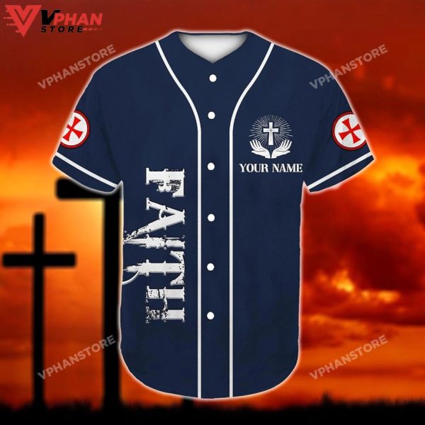 Christ Hugs Faith Christian Easter Gifts Ideas Christian Baseball Jersey