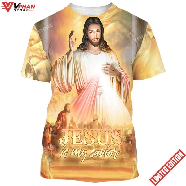 Christ Jesus Is My Savior 3d All Over Print Shirt