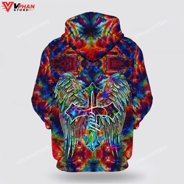 Christian Faith Of Jesus Cross Red 3d Hoodies For Women Men