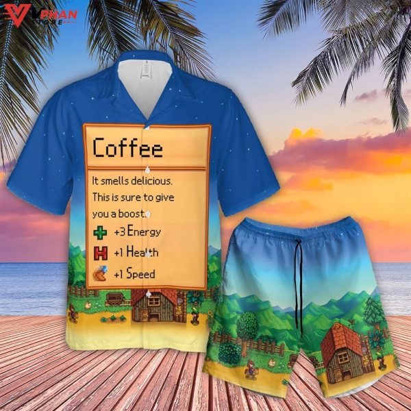 Coffee It Smells Delicious This Is Sure To Give You Christian Hawaiian Shirt