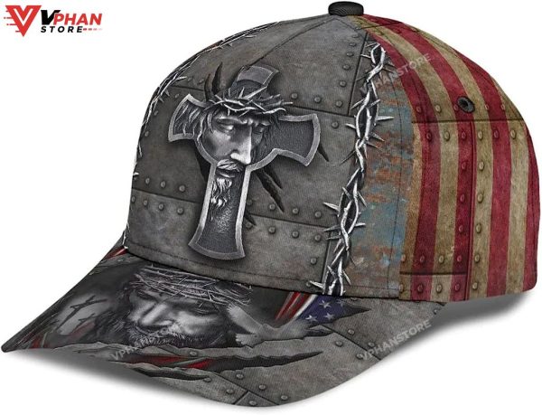 Cross Crucifixion Of Jesus All Over Print Baseball Hat