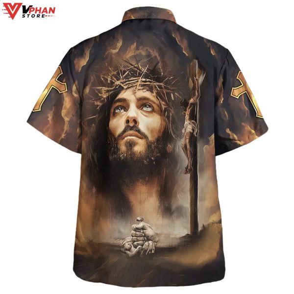 Crucifixion Of Jesus Christian Gift Ideas Hawaiian Summer Shirt