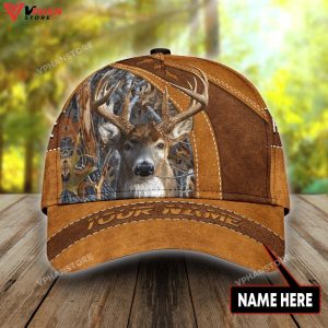 Custom Hunting 3D All Over Printed Deer Hunting Baseball Cap 1