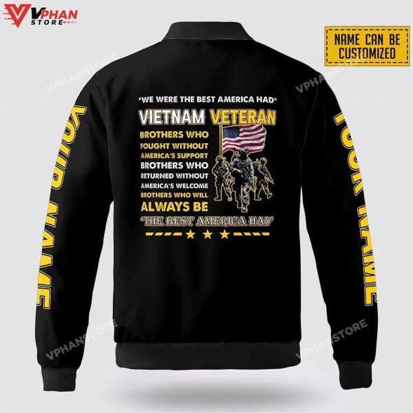 Custom Name The Best America Had Proud Bomber Jacket, Religious Gifts For Men