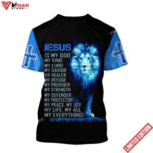 December Child Of God Blue Color Jesus Unisex Shirt 1