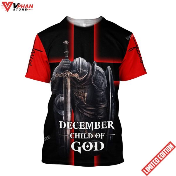 December Child Of God Jesus Unisex Shirt