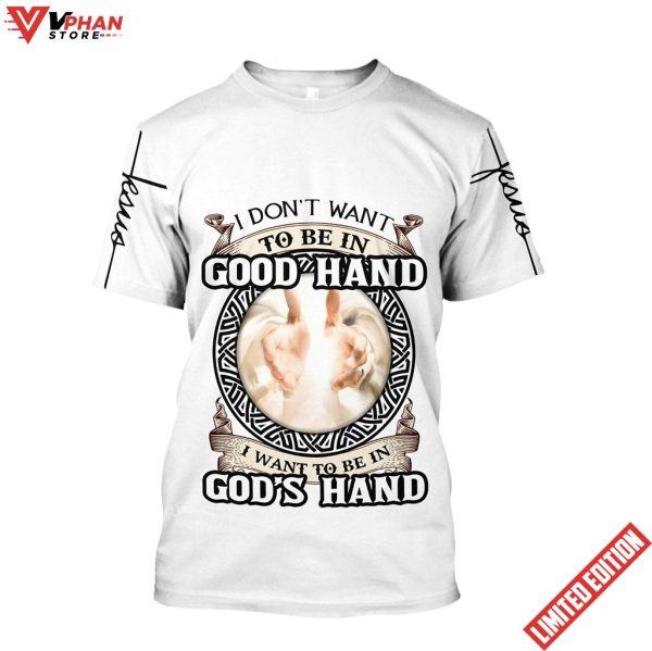 Easter Day Christian Hand Of God Jesus Customized Shirt Am Style