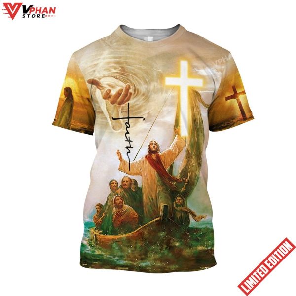 Faith In God Jesus Christian 3d Shirt For Men Women