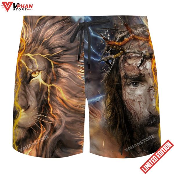 Faith Jesus And Lion 3d Shirt